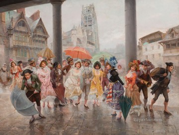 ラ・ノーチェ スペイン ブルボン王朝 マリアノ・アロンソ・ペレス Oil Paintings